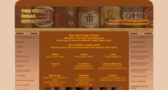 Desktop Screenshot of cubancigarmegastore.com